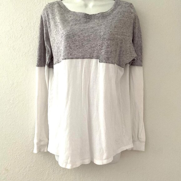 VICTORIA’S SECRET PINK LONG SLEEVE T-SHIRT PETITE RUNS BIGGER SEE MEASURMENTS - Picture 11 of 14